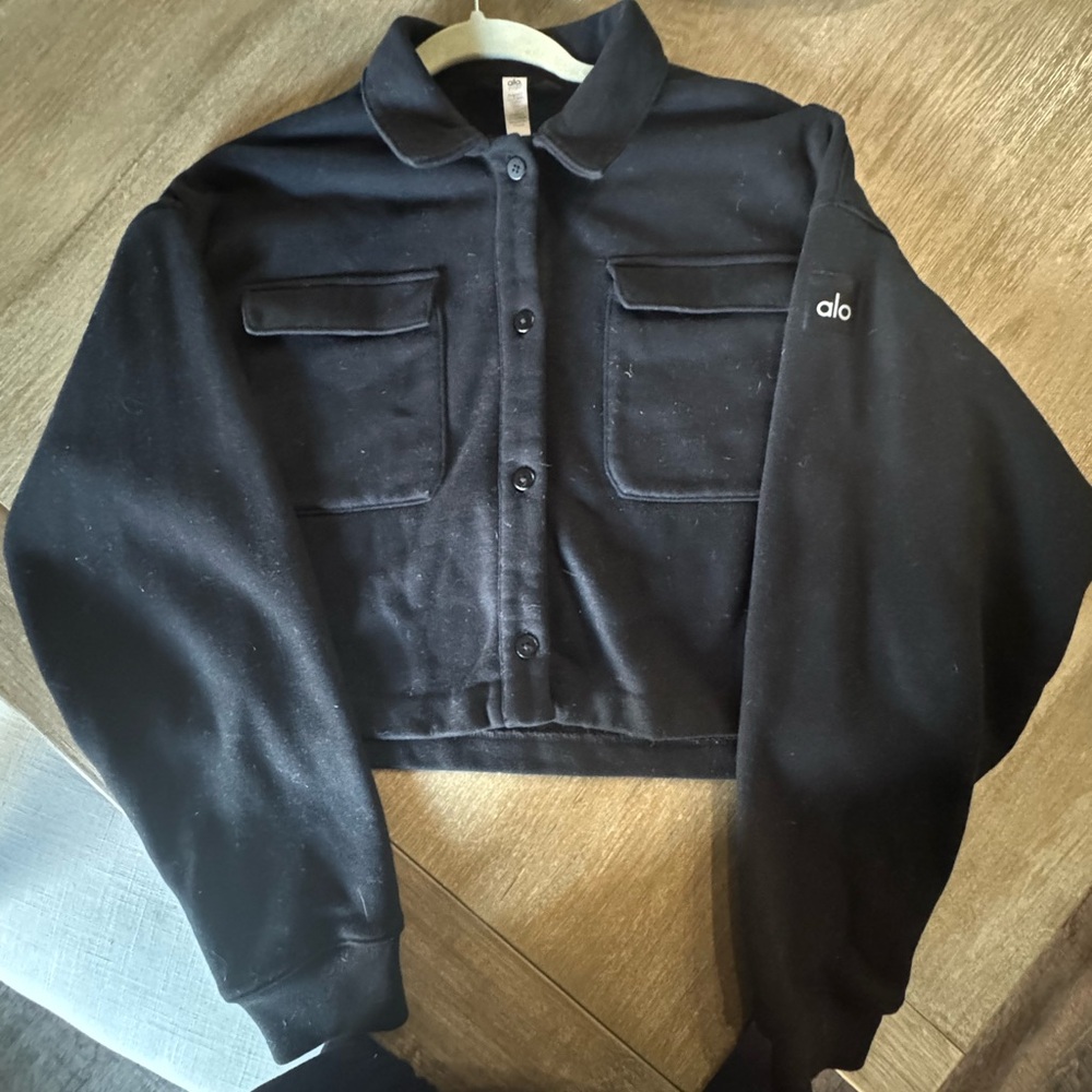 Alo sweatshirt jacket size XS